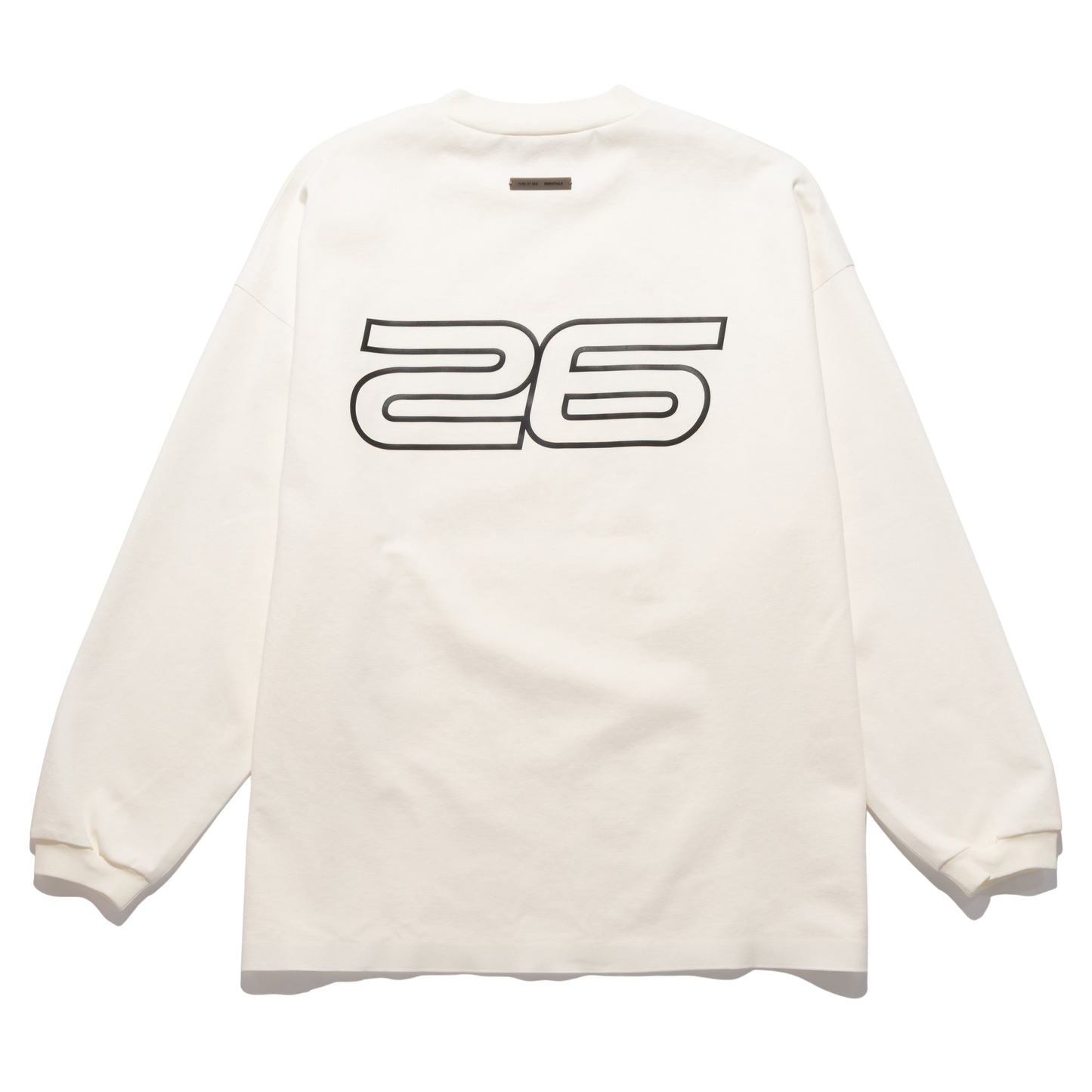 FEAR OF GOD ESSENTIALS WHITE  LONG SLEEVE