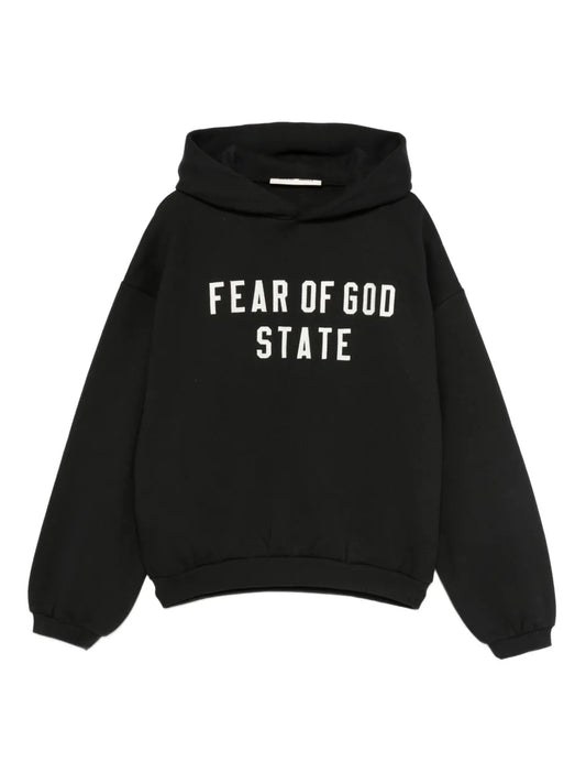 FEAR OF GOD STATE  LOGO PATCH HOODIE