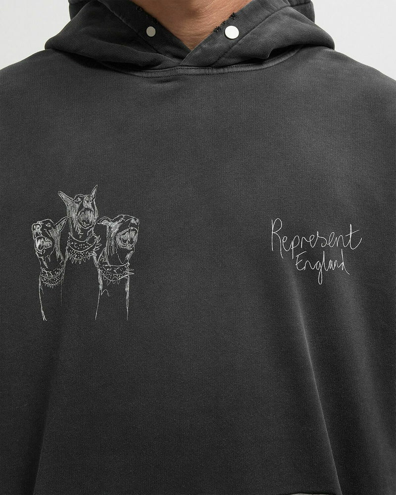 Represent Hand Drawn thoroughbred Dogs