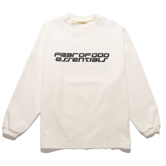FEAR OF GOD ESSENTIALS WHITE  LONG SLEEVE